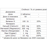  Калций Calcium Citrate за здрави кости и зъби срещу остеопороза 