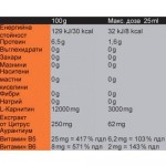 Nutrend Carnitine 60000 + Synephrine увеличава силата и издръжливостта