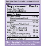 Natrol Milk Thistle Advantage подпомага функцията на черния дроб