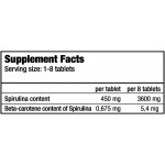 Spirulina е богат на минерали и витамини