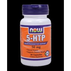 NOW Foods 5-HTP 50 мг -90 капсули