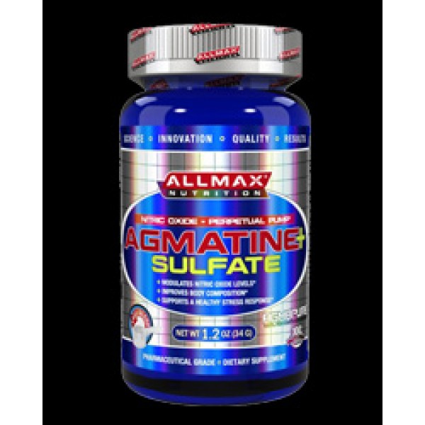 AllMax Agmatine Sulfate помага за качване на тегло и мускулна маса