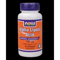 NOW Foods Alpha Lipoic Acid 100 мг en
