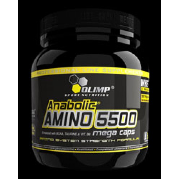 OLIMP ANABOLIC AMINO 5500 подпомага мускулния растеж