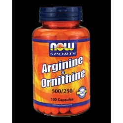 NOW Foods Arginine/Ornithine 500/250 мг