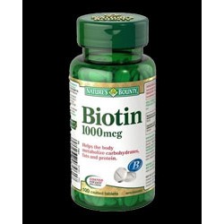 Nature's Bounty Biotin 1000 мкг en