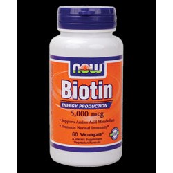 NOW Foods Biotin ( Витамин B - 7 )  5000 мкг