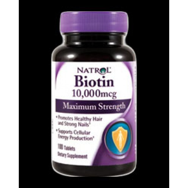 Natrol Biotin Maximum Strength за повече енергия