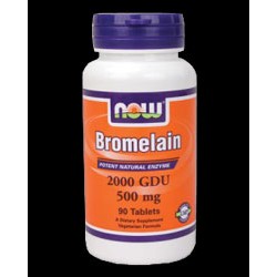 NOW Foods Bromelain 2400 GDU en