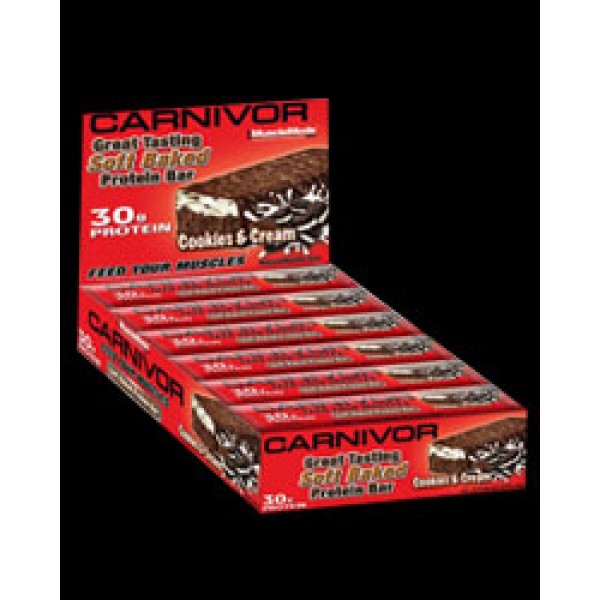 CARNIVOR Protein Bar BOX за качване на мускулна маса и сила