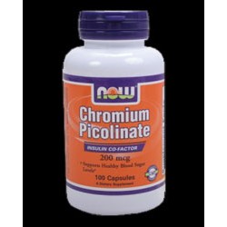 NOW Foods Chromium Picolinate 200 мкг en