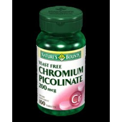 Nature's Bounty Chromium Picolinate en