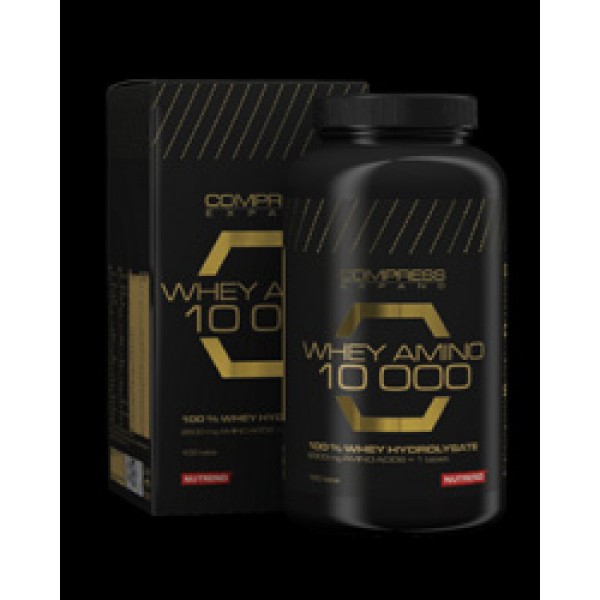 Nutrend Compress Whey Amino 10000 подпомага мускулния растеж