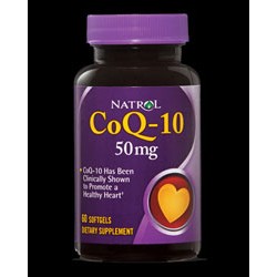 Natrol CoQ-10 50mg - 60 капсули