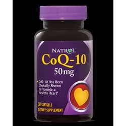 Natrol CoQ-10 50mg - 30 капсули