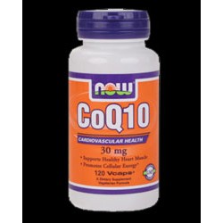 NOW Foods CoQ10 30 мг - 60 капсули