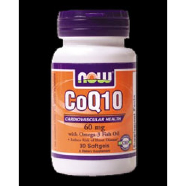 Антиоксидант NOW - CoQ10 помага за генерирането на енергия