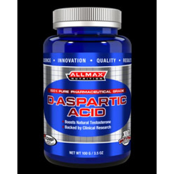 AllMax D-Aspartic Acid повишава нивото на тестотерона