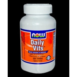NOW Foods Daily Vits Multi - 250 таблетки