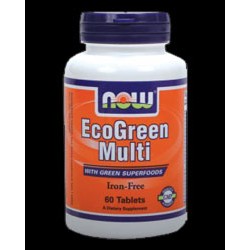 NOW Foods Eco Green Multi - 60 таблетки