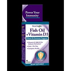 Natrol Fish Oil + Vitamin D3 en