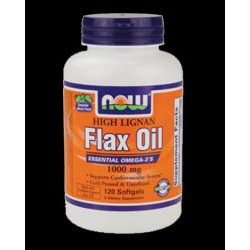NOW Foods Flax Oil (High Lignan) 1000 мг