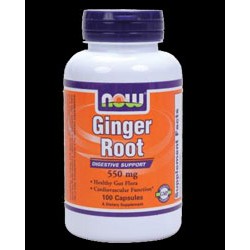 NOW Foods Ginger Root 550 мг