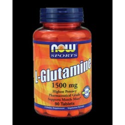 NOW Foods Glutamine 1500 мг en