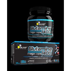 OLIMP GLUTAMINE Mega Caps 1400 - 120 капсули