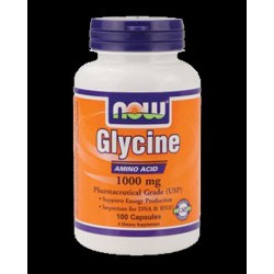 NOW Foods Glycine 1000 мг