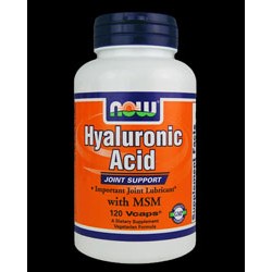 NOW Foods Hyaluronic Acid with MSM