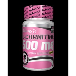 BioTech USA L-Carnitine 500 мг - 60 таблетки