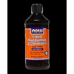 NOW Foods Glucosamine & Chondroitin with MSM /Liquid/