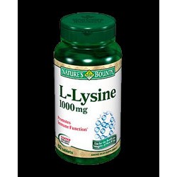 Nature's Bounty Lysine 1000 мг en