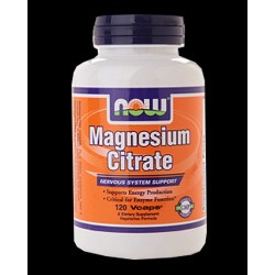 NOW Foods Magnesium Citrate - 120 капсули