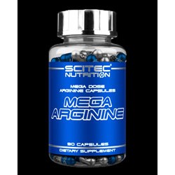 SCITEC Nutrition Mega Arginine - 140 капсули