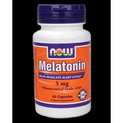 NOW Foods Melatonin 3 мг - 180 капсули