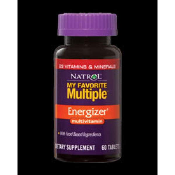 Natrol My Favorite Multiple Energizer покриват ежедневните нужди от витамини и минерали