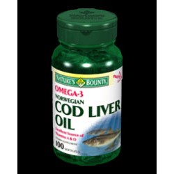 Nature's Bounty Norwegian Cod Liver Oil en
