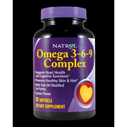 Natrol Omega 3-6-9 Complex - 90 дражета