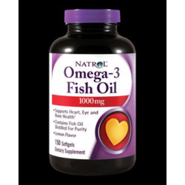 Natrol Omega-3 Fish Oil подпомага сърдечно-съдовата функция