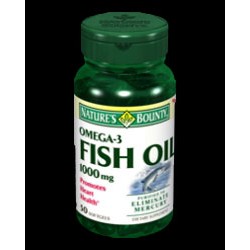 Nature's Bounty Omega 3 Fish Oil en