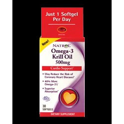 Natrol Omega-3 Krill Oil, 500 mg en