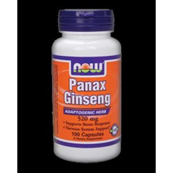 NOW Foods Panax Ginseng (женшен) 500 мг