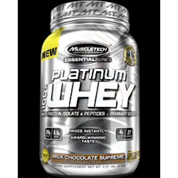 MuscleTech Platinum 100% Whey подобрява възстановяването