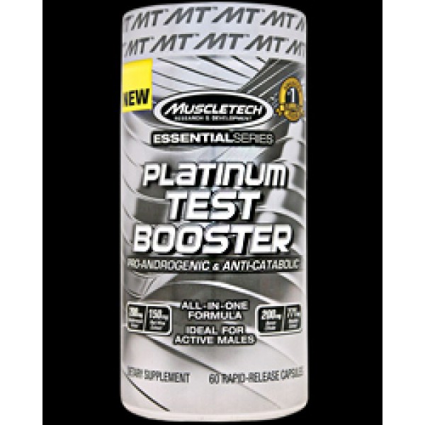 MuscleTech Platinum Test Booster повишава силата и издръжливостта