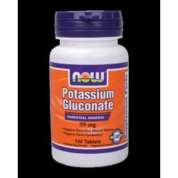 NOW Foods Potassium Gluconate en