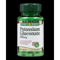 Nature's Bounty Potassium Gluconate en