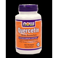NOW Foods Quercetin with Bromelain en