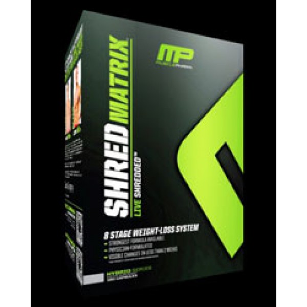 Muscle Pharm SHRED MATRIX много мощен фет бърнар